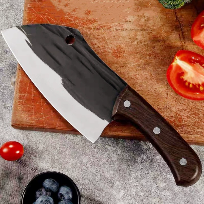 Домашний ручной ковочный острый кухонный нож, кухонный срез, резка овощей, рыболовный нож, специальный острый мини-ковочный нож