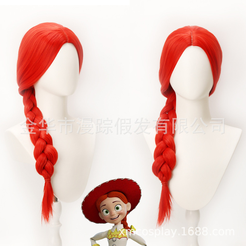 Jessie cowgirl Toy Story 5 new cosplay wigs Amazon new model
