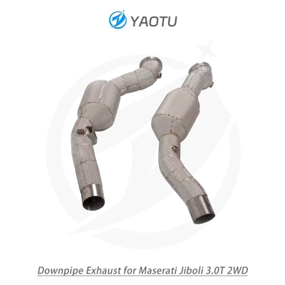 Suitable for Maserati Ghibli 3.0T high-performance exhaust pipe with catalytic converter