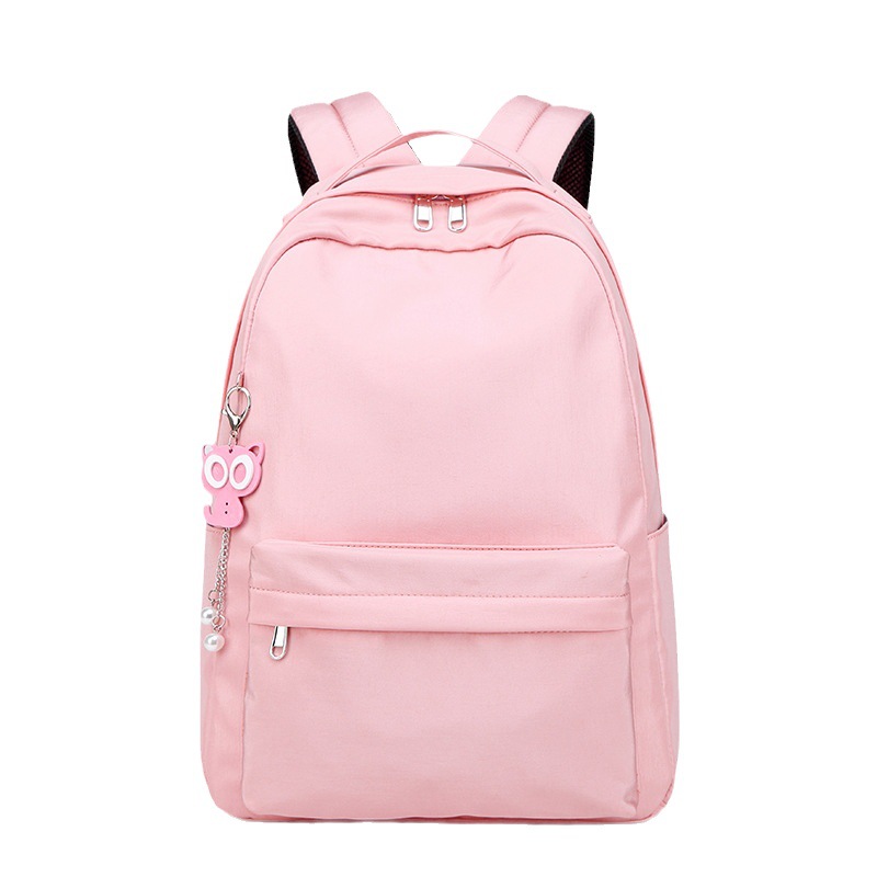 Nuevo Rosa Escuela Primaria estudiante schoolbag niñas gran capacidad estilo coreano simple mochila estudiante mochila
