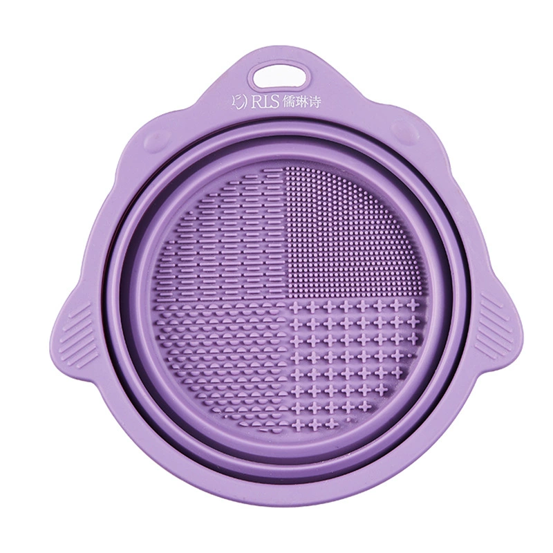 儒琳诗 Silicone hygienic makeup brush cleaner, harmless cosmetic sponge