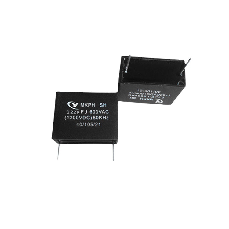 纯源MKPH 0.22uF/600V厂家批发方塑壳形型块聚丙烯无耳 电容器
