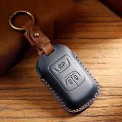 適用於奇瑞鑰匙套瑞虎7艾瑞澤5小螞蟻風雲2瘋馬皮復古時尚保護殼