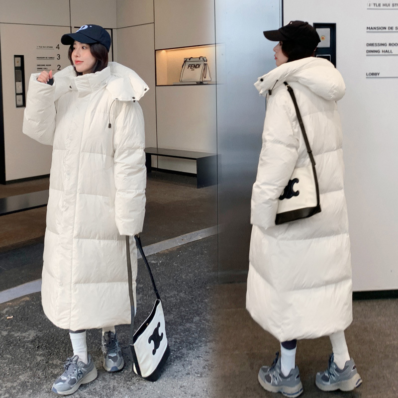 Women's Winter Big Size Extended Puffer Jacket Outwear