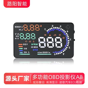 Weiying Ağıllı HUD Head-Up Display A8 Avtomobil OBD Proyektor HD Spidometr