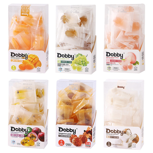 Supermarket Bestseller Dobby Soft Candy Fruity Flavor Candy Congratulations Candy Leisure Snacks Rubber Candy Wholesale 110g