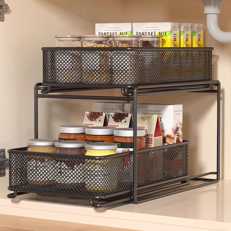 The kitchen shelf multi -layer home multi -functional sub -slot…