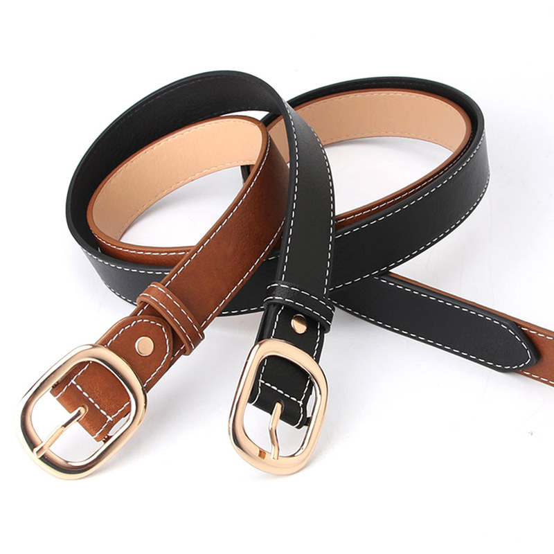 New Men's and Women's Fashion Student Jeans Pin Buckle Belt Korean Style Dress Decorative Belt Ready-Made Clothing New Men's and Women's Fashion Student Jeans Pin Buckle Belt Korean Style Dress Decorative Belt Ready-Made Clothing