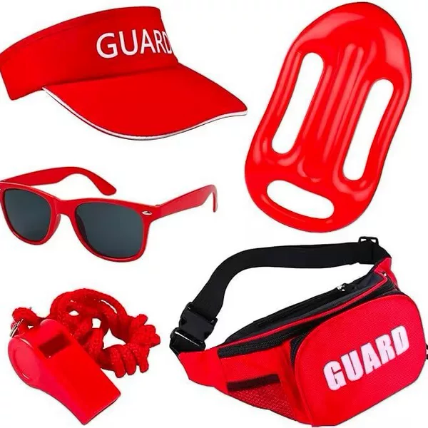 Beach Lifeguard Inflatable Floating Board Whistle Glasses Set Cross-Border Hot Product Ht001