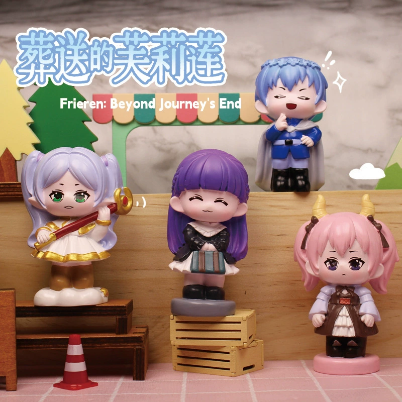 Картонные периферии fu Lillian blind box 2D модные игрушки куклы настольные украшения студенческий маленький подарок оптовая продажа