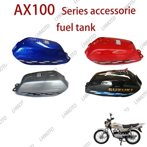 Suitable for Suzuki Ax100 Off-Road Motorcycle Fuel Tank Red Blue Black Silver