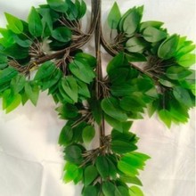 厂家直销仿真榕树叶 防火假树枝 人造树装饰工程假树仿真树叶