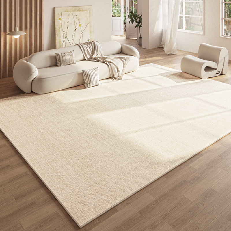 Alfombra para sala de estar-terciopelo suave