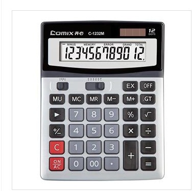 Calculadora C - 1232M computadora de oficina universal