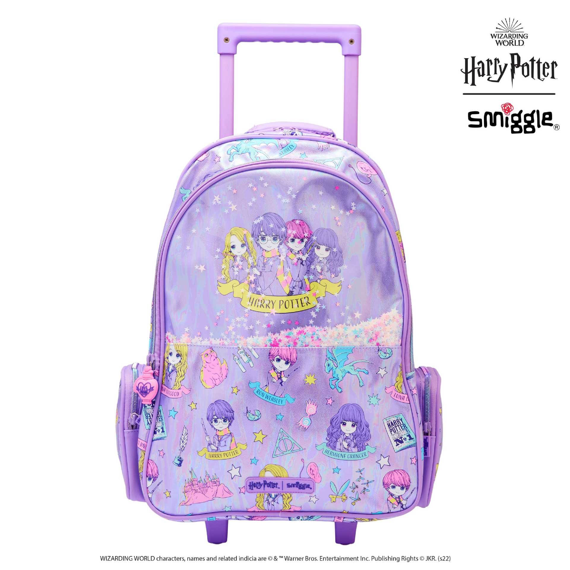 Australia smiggle bolsas de almuerzo para niños Harry Potter bolsas de almuerzo de dibujos animados bolsas de aislamiento de mano
