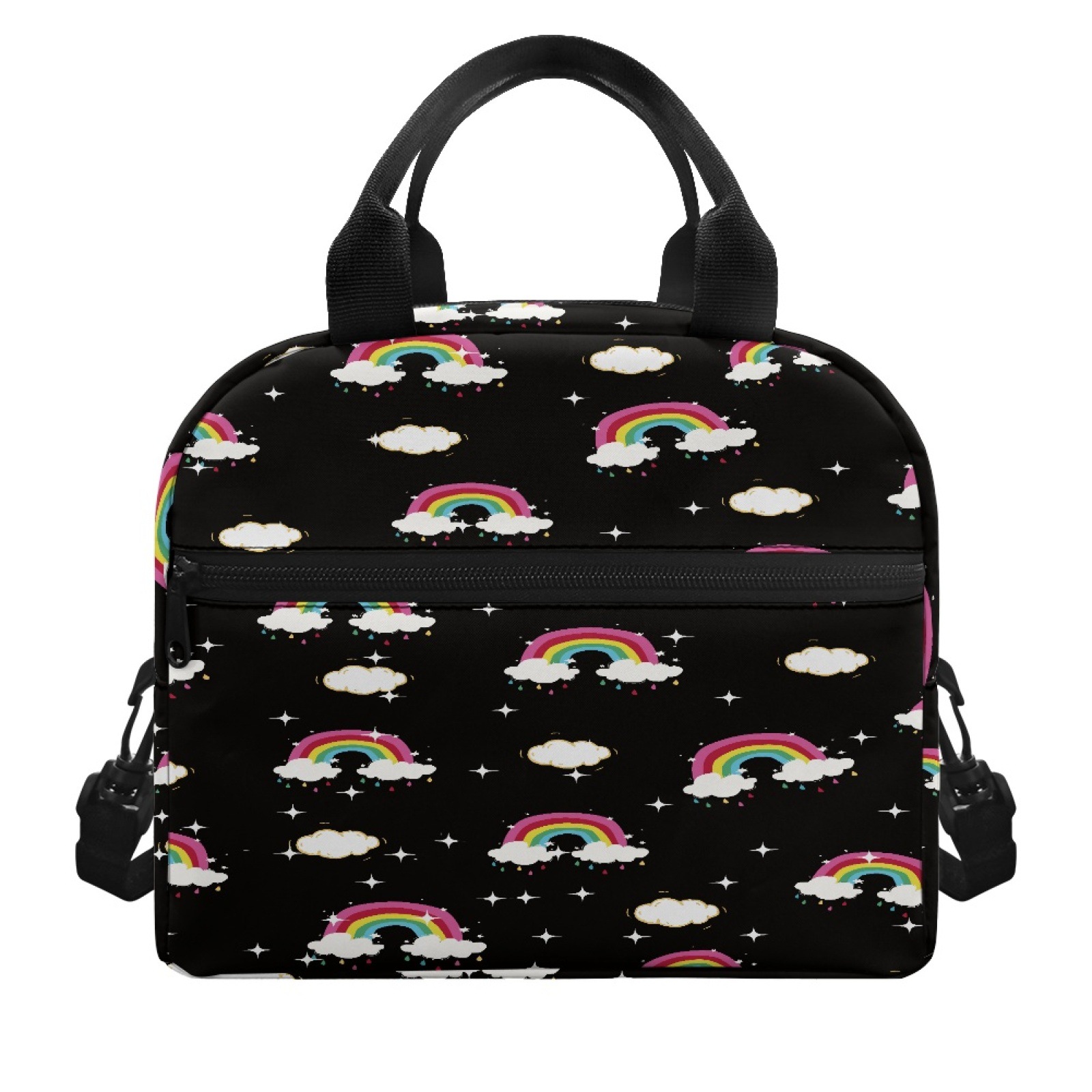 Rainbow work thermos for traveling, handheld bag, Amazon