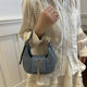 Popular Bag Women's 2024 Summer Simple New Arrival Beautiful Personality Hand Bag Women's Underarm Trendy Fashion Crescent Bag