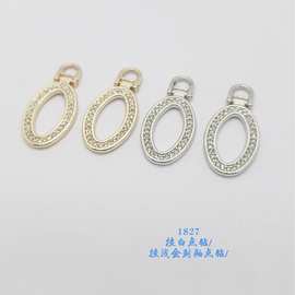 厂家批发金属拉链头点钻带钻女装女鞋箱包装饰拉链片批发