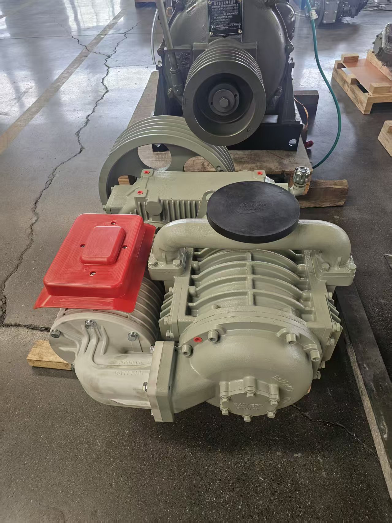 Bohai Air Compressor 14 Cubic Meter Low-Noise Piston Compressor for Cement Pipe Trucks