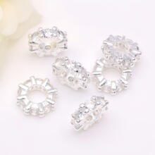 18K����΢��ʯ�Ȧ��߅��׸����Ƭdiy�ִ�܇݆�鴮��������