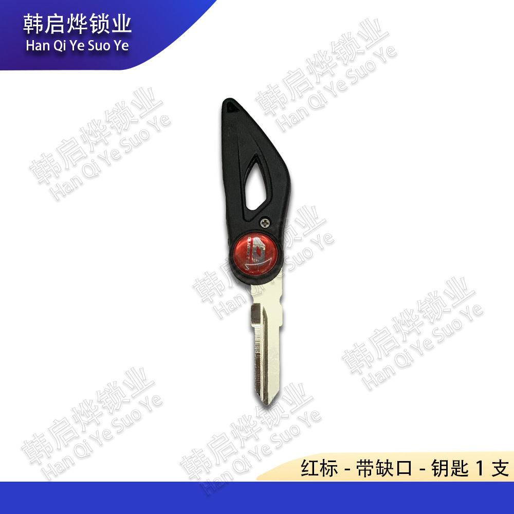 Suitable for Qianjiang Chase 350/400 Flash 300 Key Race 250 Yi 500 Key Embryo Folding Electric Door Lock Key