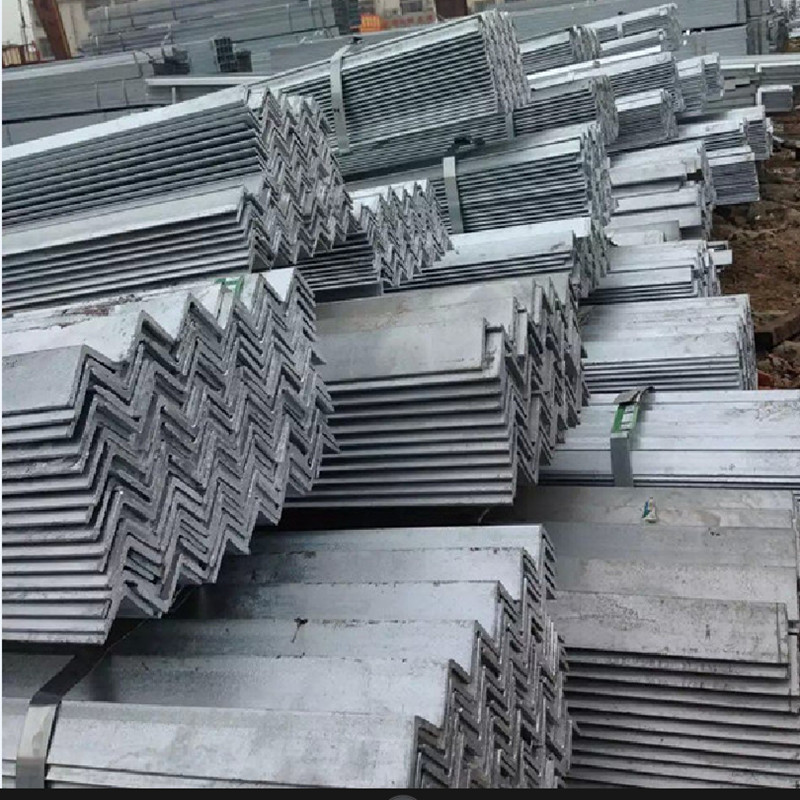 批发现货Q235B镀锌角铁 63*63*6角钢3号 4号 5# 6#等边角钢三角铁