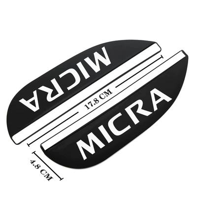 are suitable for Nissan car: Rearview mirror rainproof sticker - nissan-5-micra