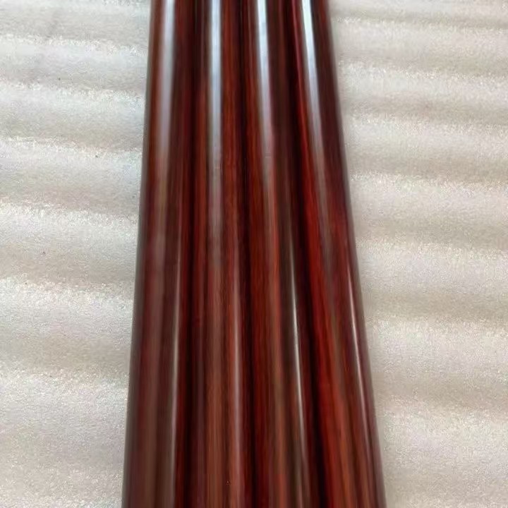 小叶紫檀圆棒擀面杖健身武术棍 太极棍防身把玩棍瑜伽棍花棍老料|undefined