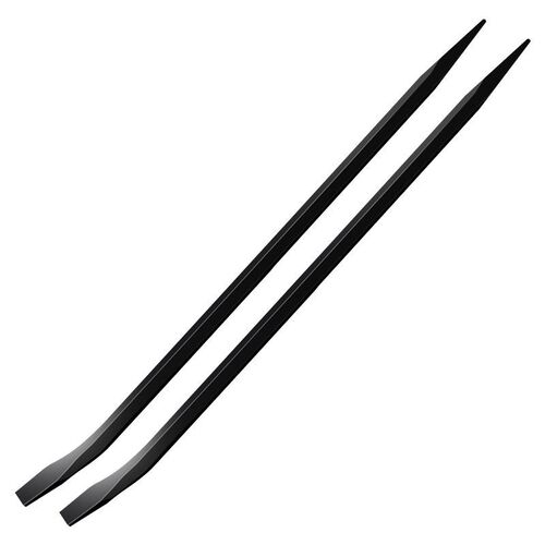 Hexagonal crowbar, high carbon steel flat head, thickened crowbar, heavy-duty prybar, steel solder warping tool, prybar and afterburner bar wholesale
