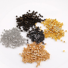 2mm定位珠手链饰品收尾项链配件定位扣隔断珠 管位珠 固定珠 串珠