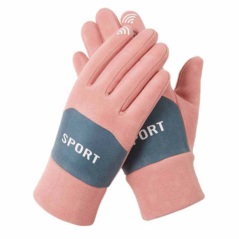 卸売 新型スキー用手袋 冬用 男女兼用 裏起毛 厚手 タッチスクリーン対応 保温 アウトドア サイクリング スポーツ 防風 防寒