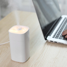 雪山夜灯迷你小型空气加湿器usb迷你家用小型加湿器办公桌面居家