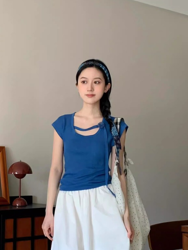 夏の美しいドーパミンクールアートソルトウェアootd女性のための夏のスーツの完全なセット2025新しいスタイル|undefined