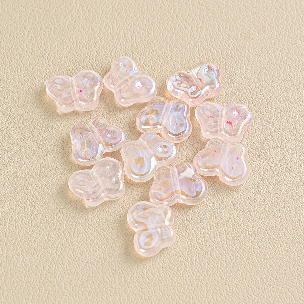 Cuentas de Mariposa Transparentes Heidi Cloud Mist, Cadena para Teléfono, Cuentas Sueltas para DIY, Pulsera de Cristal, Accesorios Pequeños al por Mayor image 10