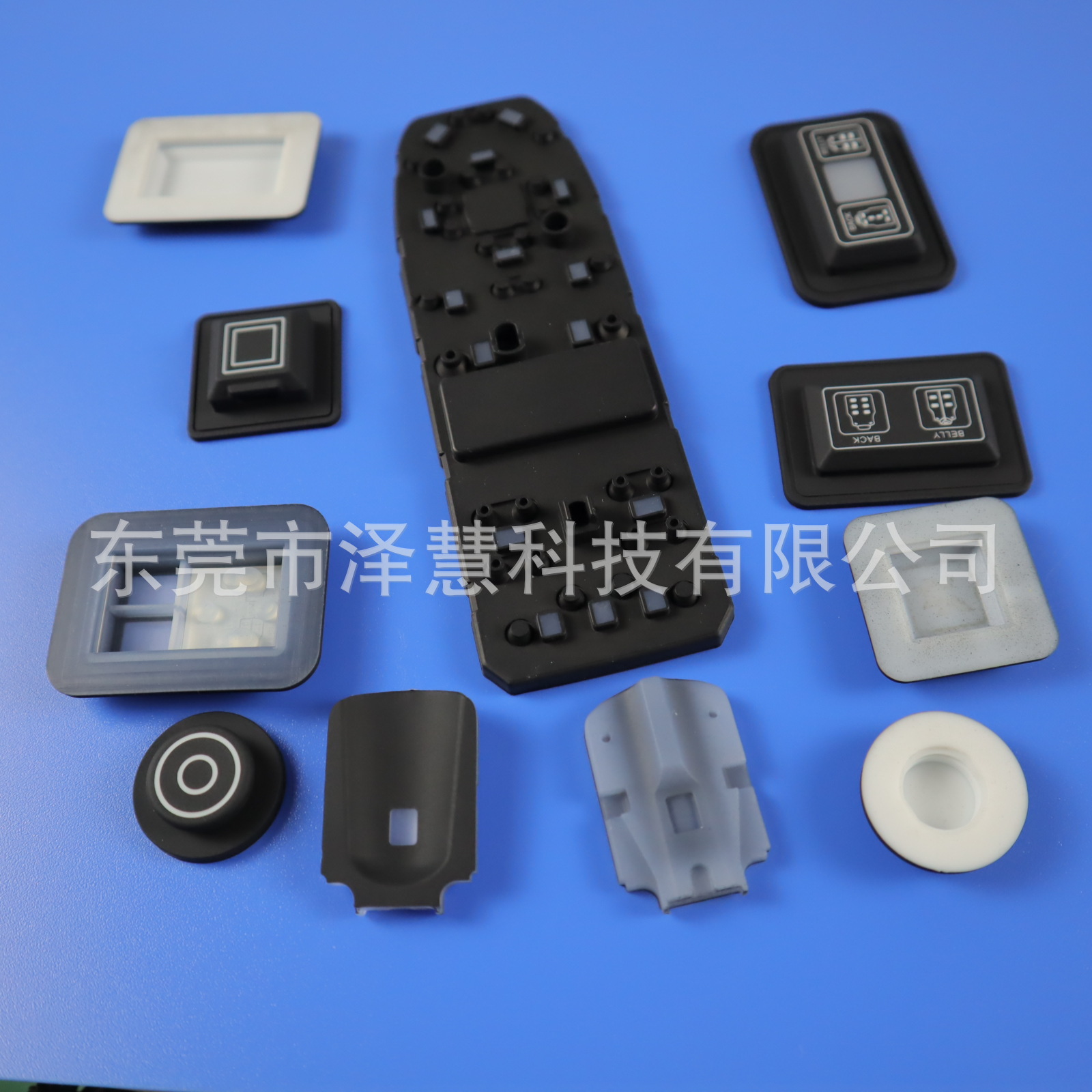 镭雕硅胶按键 遥控器硅胶按键垫  打标硅胶按键