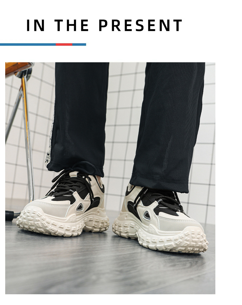 Men Casual Shoes Running Shoes Leather Shoes Sneakers Mesh Versatile Arch Support Slip Resistant Footgear Sneakers_voghion.com