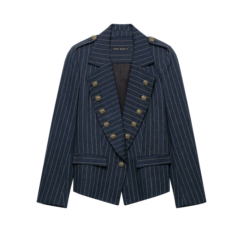 2026XZ Shenzhen Nanyou high-end original autumn and winter casual informal striped suit