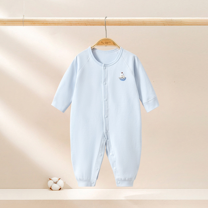 Primavera, otoño, invierno, camiseta de bebé, pijamas de primer año para hombres y mujeres, ropa caliente de otoño para niños pequeños, ropa de bebé