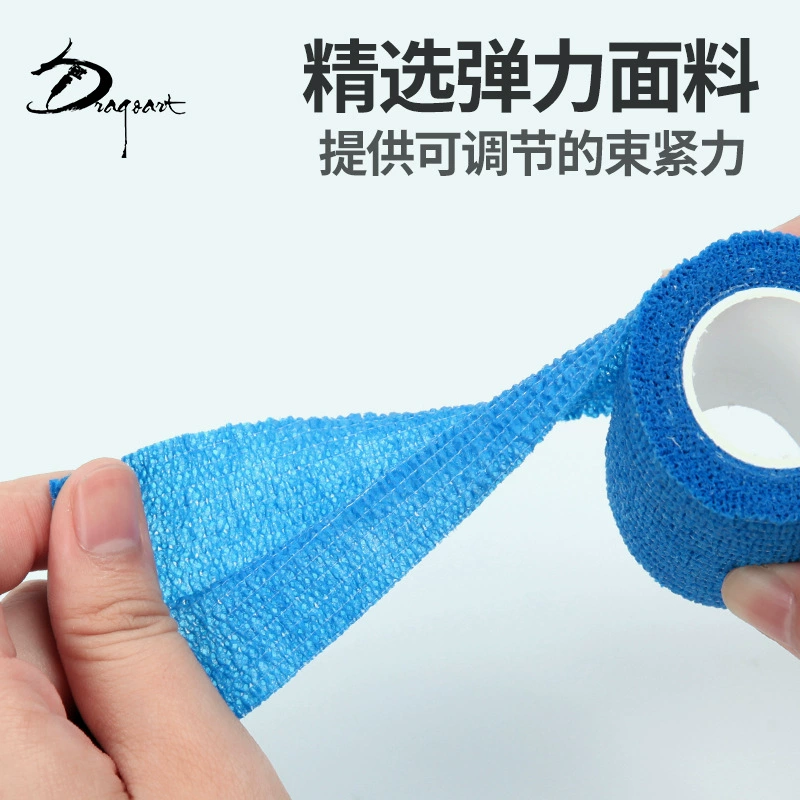 Self‑adhesive elastic bandage, breathable non‑woven roll, 6×5×5 cm, multiple colors