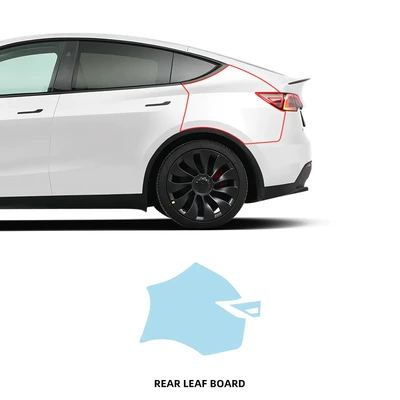 Car paint protective film – Knife - a-pair-of-tpu-membranes-for-rear-leaf-panels-imported-tpu-film-special-car-cutting