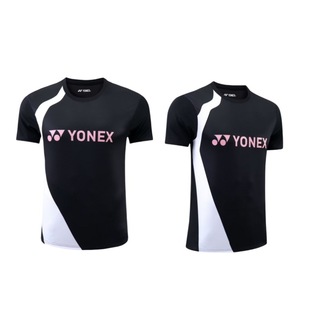 Badminton Clothing Men's Short-sleeved Top Quick-drying Sweat-absorbent Competition Clothing Women's Sportswear Table Tennis Volleyball Training Team Clothing Summer