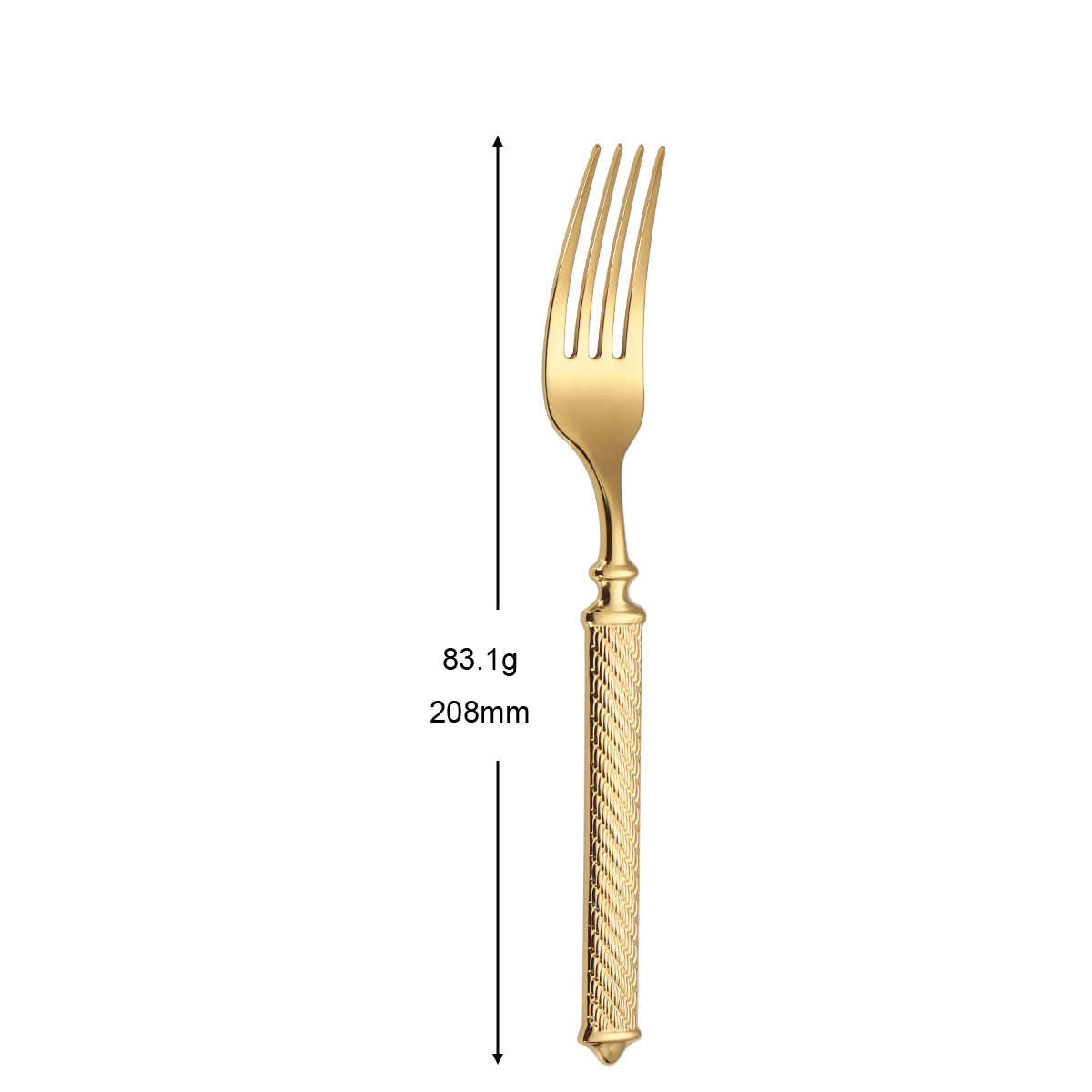 황금 메인 포크