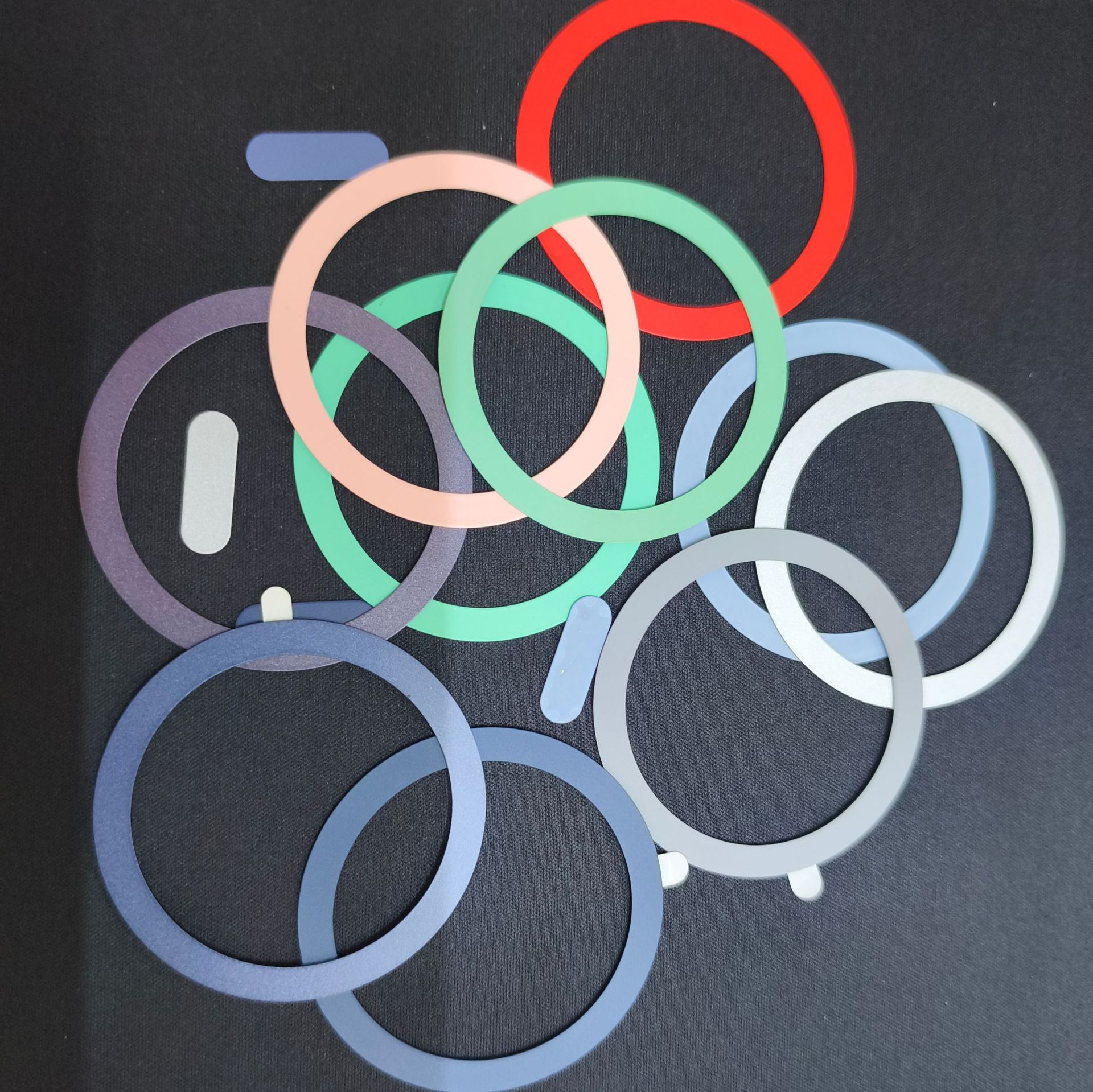 Magnetic Ring for Oil-Based Paint Spraying, Wireless Charging for Mobile Phones, Magnetic Attraction, Custom Processing Suitable for Apple Magnetic Wireless Charging