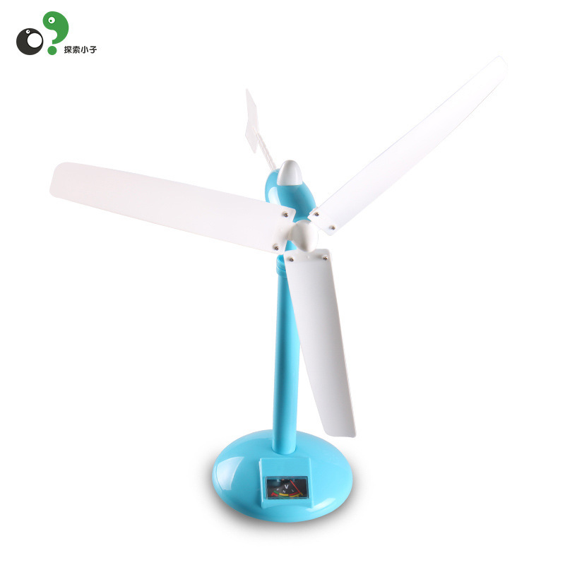 Juguete de Turbina Eólica para Niños, Modelo de Generador Hecho a Mano, Tecnología DIY, Venta al por Mayor