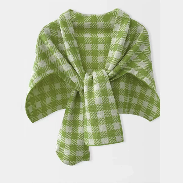 Knitted Summer Air-Conditioned Room Protective Shawl New High-Grade Small Shawl Spring and Autumn Decorative Outer Wear Dropshipping