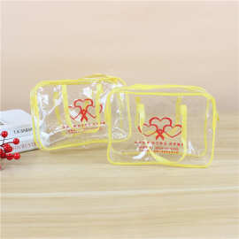 透明pvc塑料广告化妆包密封透明软胶骨袋化妆品收纳拉链洗漱定 制