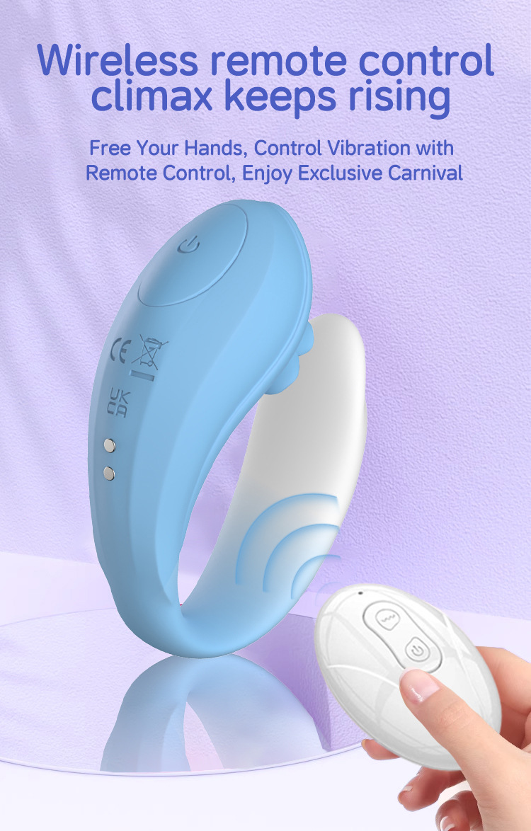 Neuer, per App fernsteuerbarer, U-förmiger, tragbarer Vibrations-Ei-Masturbator für Erwachsene mit verschiedenen Frequenzen – ideal für den Außenbereich._voghion.com