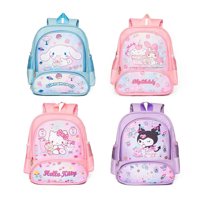 New Style Large Capacity Cute Cool Mini School Leather Waterproof Backpack Kindergarten Reducing Burden Dual Shoulder Bag Children's Schoolbag