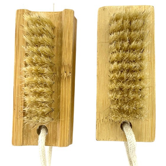 Cross-Border Small Wooden Brush Foot Grinding Stone Boar Bristle Brush Bath Brush Foot Cleaning Deodorant Deep Exfoliating Brush Deodorant