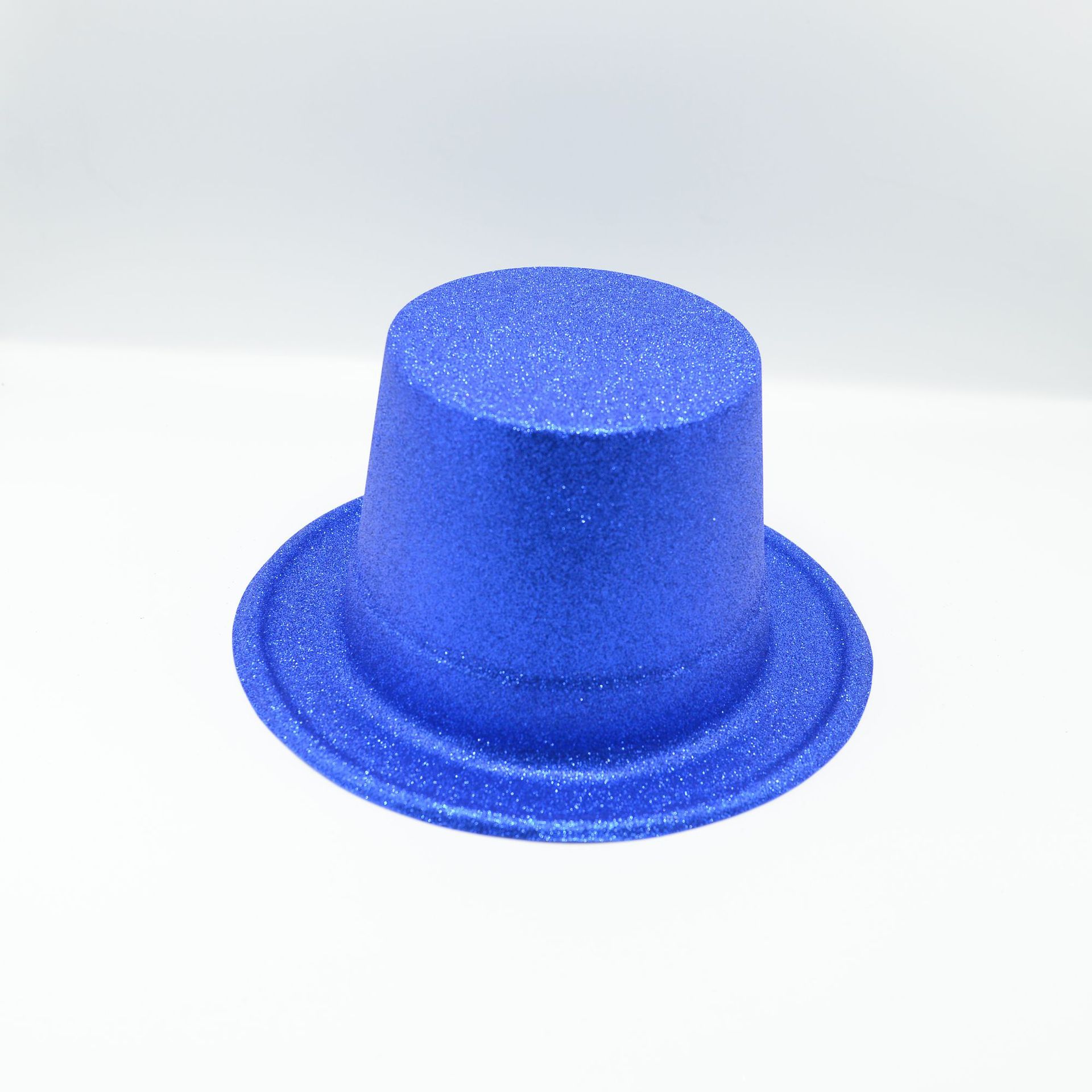 Ventas transfronterizas de sombreros festivos, sombreros de fiesta, sombreros de plástico, sombreros de tela, oro de PVC directo